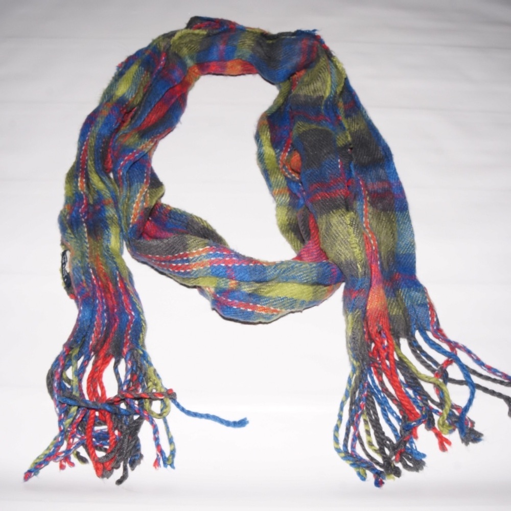 plaid scarf